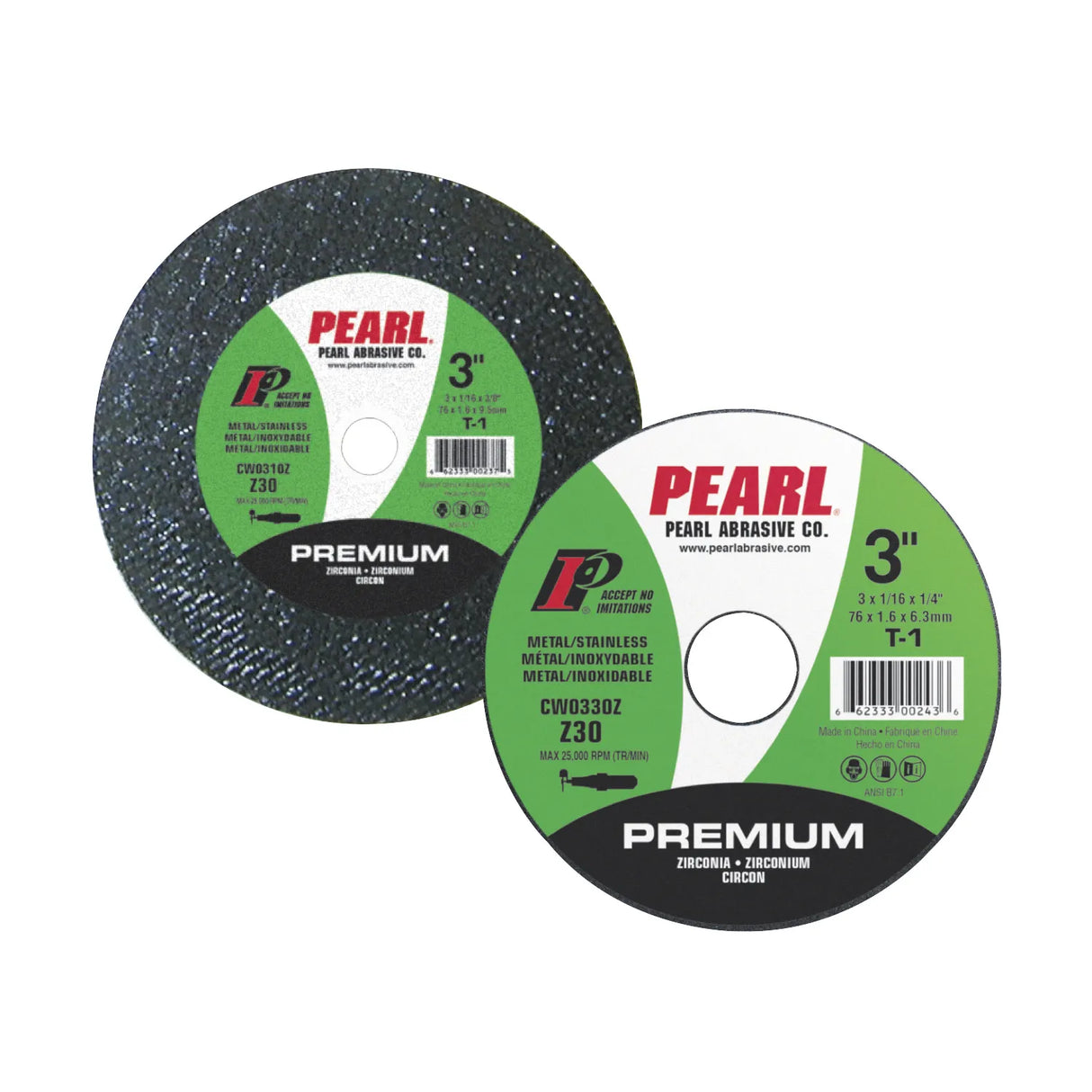 Premium Zirconia Small Diameter Cut-Off Wheel