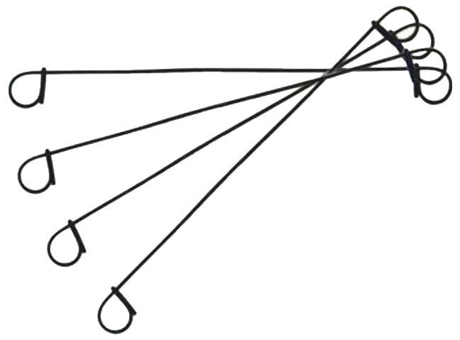 6" LOOPED END TIE WIRE