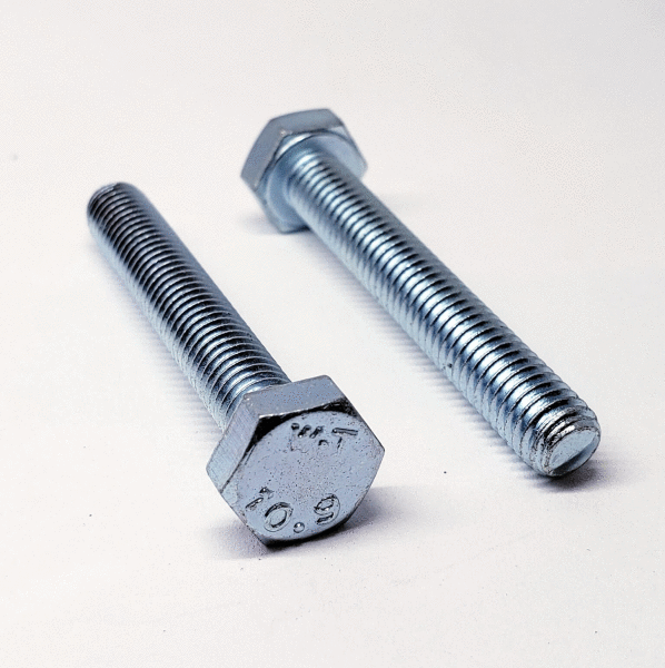 M14 10.9 HEX HEAD CAP SCREW ZINC