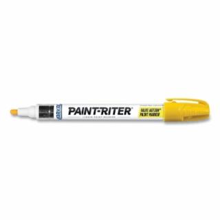 PAINT-RITER® VALVE ACTION® Paint Marker, Yellow, 1/8 in Tip, Medium