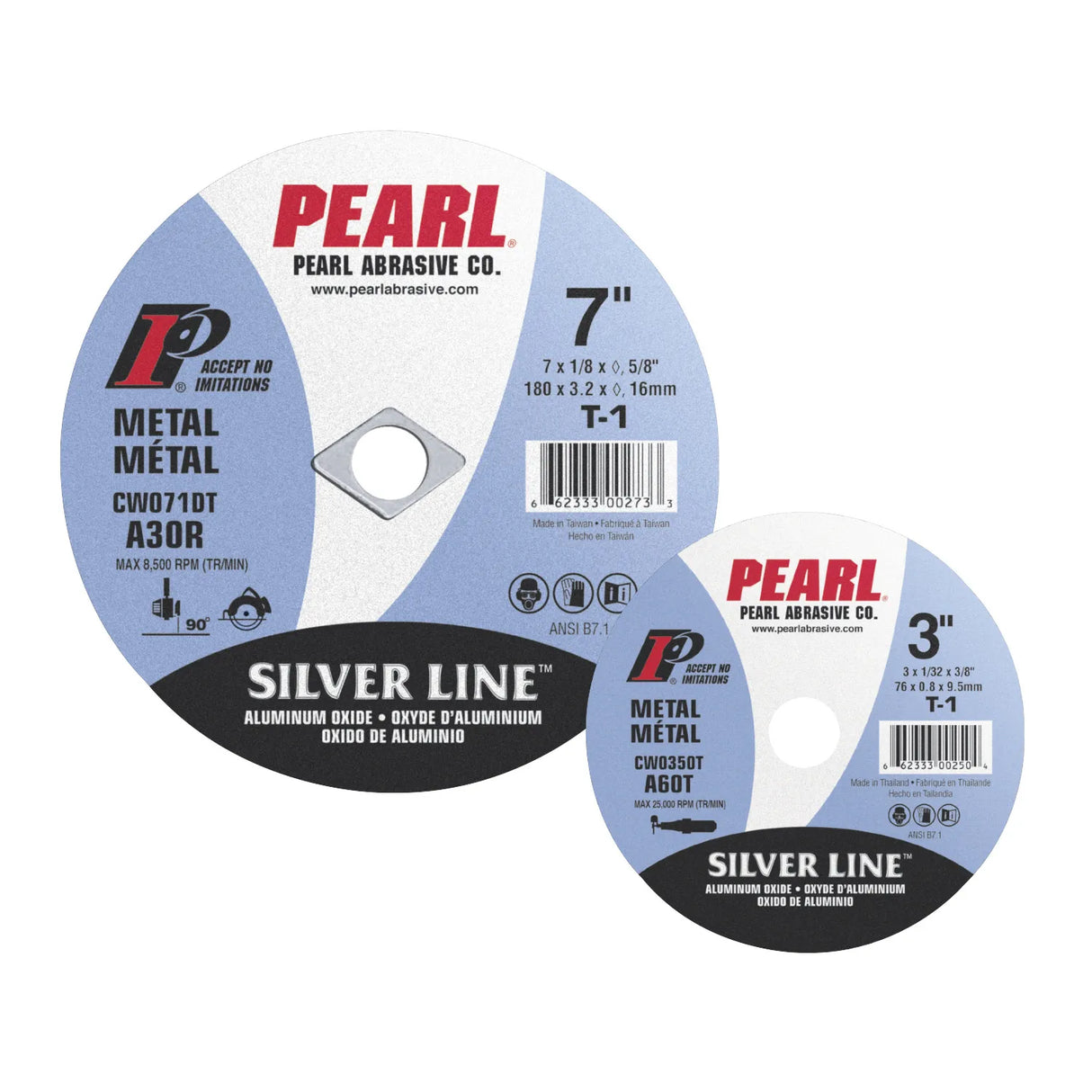 Silver Line™ Aluminum Oxide Small Cut-Off Wheel