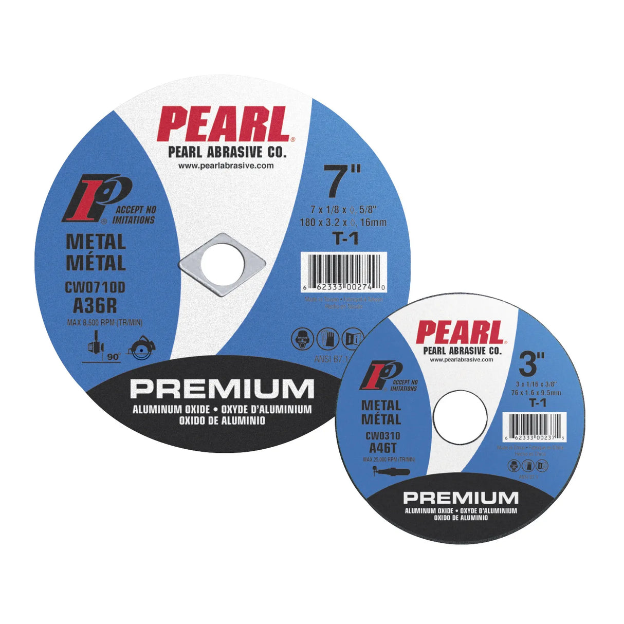 Premium Aluminum Oxide Small Diameter Cut-Off Wheel