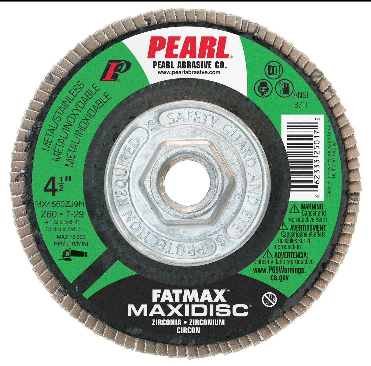 Fatmax™ Zirconia Maxidisc™ Flap Discs