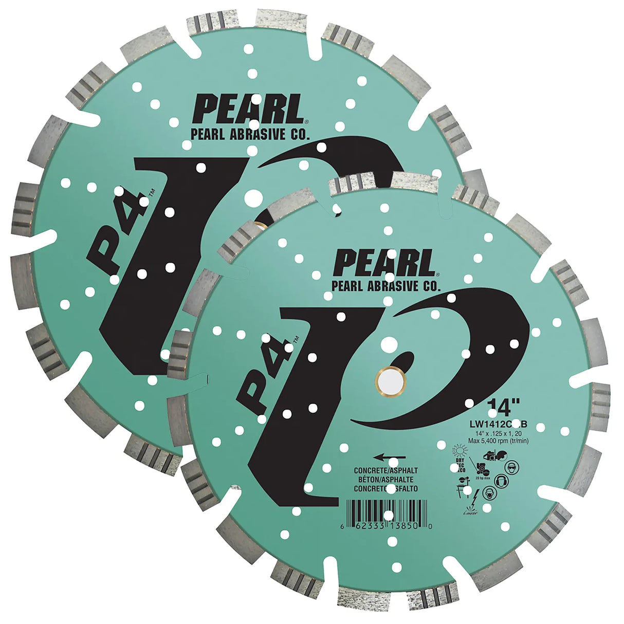 P4 Asphalt and Concrete Combo Blade