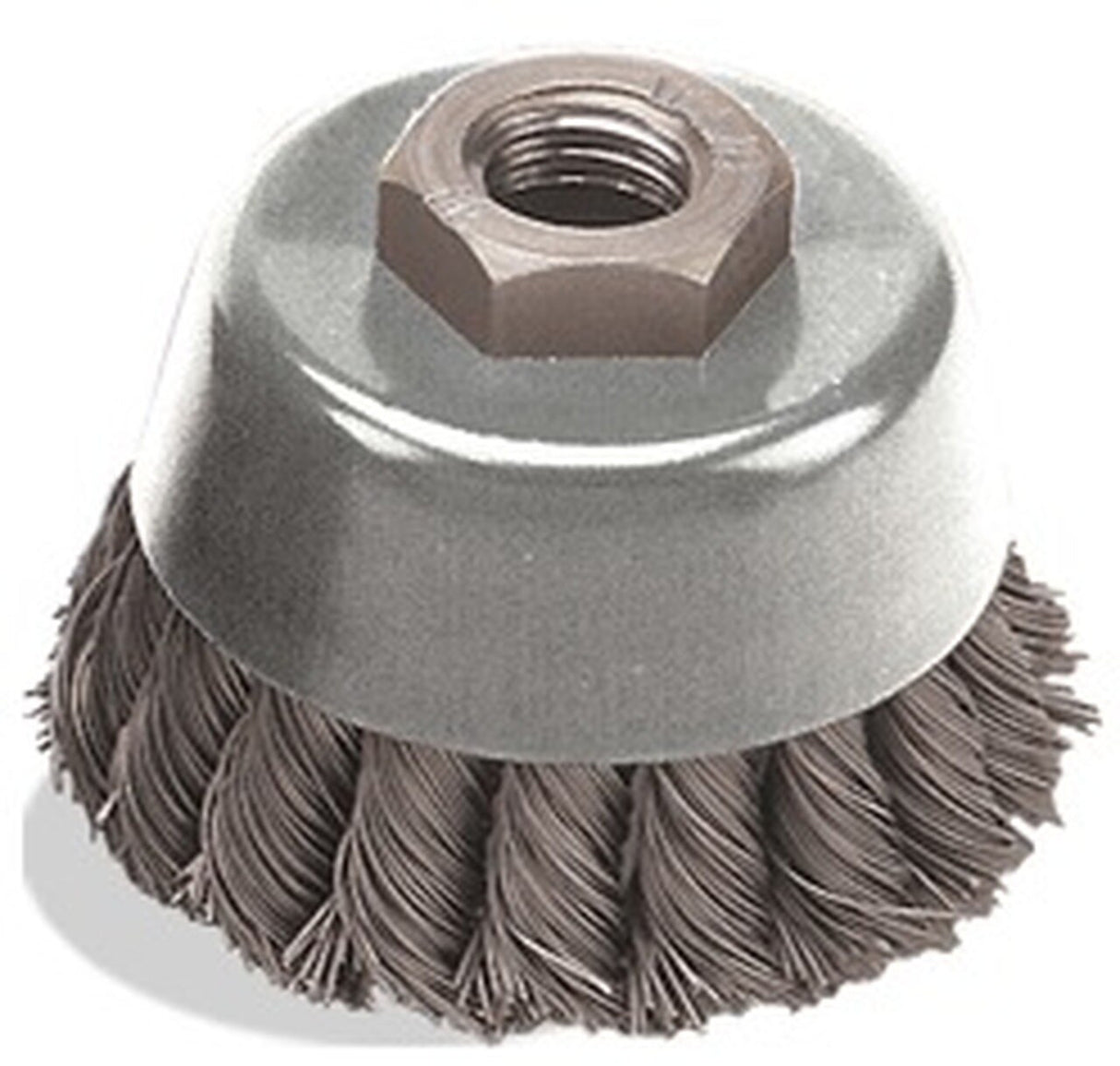 Pearl Abrasive CLWBK658 Knot Cup Wire Brush with Tempered Wire 6 x .020 x 5/8-11
