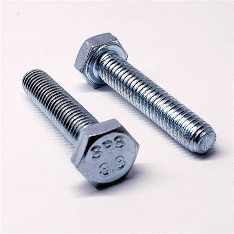 M6 8.8 HEX HEAD CAP SCREW ZINC