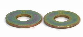 G-8 Yellow Zinc Flat Washer