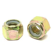 G-8 Nylon Insert Lock Nut Yellow Zinc